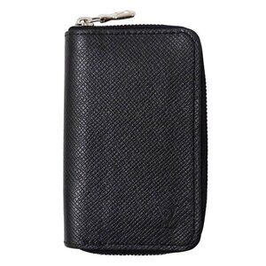 Louis Vuitton Wallet Taiga Coin Case Zippy Purse Ardoise